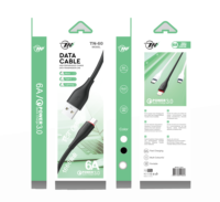 Câble de charge USB 1m 3ft 3A, accessoires de charge USB, câble de données Type-C Micro V8 pour iPhone