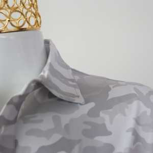 Tuyết Camo Ngụy Trang Hot-Bán Tùy Chỉnh Mang Nhãn Hiệu Biểu Tượng Của Bạn Hiệu Suất Upf50 + Chống-Mùi Người Đàn Ông Của Câu Cá Ngoài Trời Golf Polo Áo Sơ Mi - Product Image 3