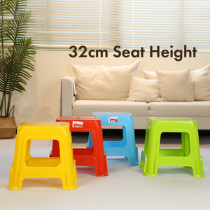 Red Modern Square <b>Stackable</b> Leisure <b>Chair</b> with Hard PP Material and Foam Filled for Bedroom Outdoor Home <b>Dining</b> Use - Product Image 3
