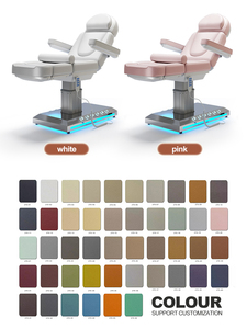 Lettino da Massaggio di Lusso Portatile, Tavolo Elettrico per Massaggi con Materasso in Memory Foam, Altezza Regolabile Elettricamente per Centri Estetici - Product Image 2