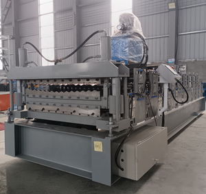Roof Panel Roll Forming Machine Steel Glazed <b>Tile</b> Making Cold Forming Machine Zinc Roofing <b>Sheet</b> Making Machine - Product Image 3