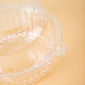 Disposable Transparent <strong>Plastic</strong> Pastry <strong>Box</strong> with Round <strong>Cat</strong> Head Recyclable Food Storage for Sushi Salad Donut Puff Buckle Closure - Product Image 6