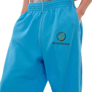 Pantalon de survêtement décontracté pour homme, taille XL, coupe large, personnalisable, vierge, mi-lourd, respirant, taille mi-haute, taille élastique, coloré - Product Image 2