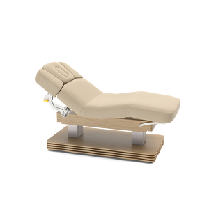 DHF Verstellbare Elektrische Massageliege und Kosmetikstuhl aus Holz für Spa-Behandlungen, Wohnzimmer oder Schlafzimmer - Product Image 6