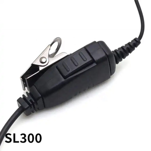 SL300 g hình dạng tai nghe với mic <span class=keywords><strong>PTT</strong></span> cho Motorola sl7550e sl1600 sl2600 sl7590 sl4000 sl1k sl2m sl8050 pmln7189a hai cách phát thanh - Product Image 4