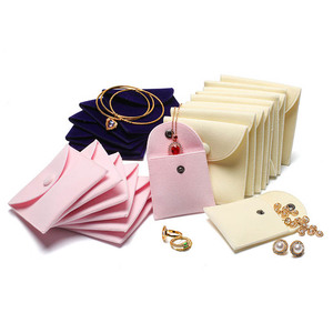 Custom Logo Multifunction Microfiber Velvet Jewelry Packaging Bag Pouch