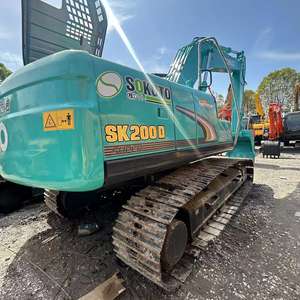 Nouvelle arrivée bien protégé utilisé Kobelco SK200 200D SK200-8 SK200-10 pelle hydraulique sur chenilles en bon état - Product Image 2