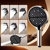 Pommeau de Douche Purifiant Portable Haute Pression en Plastique ABS Effet Pluie pour Projets Hôteliers et Bien-être