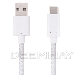 <span class=keywords><strong>USB</strong></span> để Loại-C sạc cáp cho iPhone <span class=keywords><strong>USB</strong></span> cáp dữ liệu 1m 2m 3A cotton bện <span class=keywords><strong>USB</strong></span> cáp dữ liệu - Product Image 4