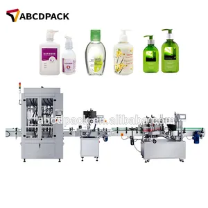 Fabrika fiyat özel otomatik zeytinyağı su dolum makinesi plastik sıvı macun şişe dolum kapaklama ve etiketleme makinesi
