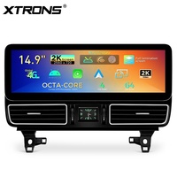 Reproductor de Android para Auto XTRONS de 14.9 Pulgadas para Benz GLE W166/GLS X166 NTG 5.0 Octa Core 4+64GB Global 4G Pantalla 2K Antireflejo GPS