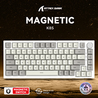 Attack Shark K85 Esports Magnetic Axis Mechanical Keyboard PBT Keycap RT Mode 82 Key RGB Adjustable Keystroke Wired Keyboard