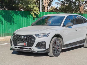 <span class=keywords><strong>Audi</strong></span> A4 <span class=keywords><strong>A5</strong></span> A3 Q5 q5l Q7 Q8 front bumper nâng cấp New nhựa ABS thấp xẻng môi với nhiều màu sắc phong cách tùy chọn - Product Image 6