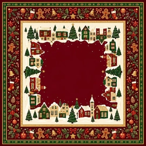 Tuiles de Mahjong de Noël en Acrylique Motif Bonhomme en Pain d'Épices 30x23x13mm, 160 Pièces, Ensemble Cadeau de Noël avec Père Noël et Sapin - Product Image 3
