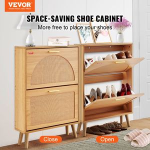 DB Wholesale Free Standing <b>Shoe</b> <b>Storage</b> Organizer Rattan 2 Flip Drawers Entryway Cabinet Durable <b>Shoe</b> <b>Storage</b> Cabinet - Product Image 2