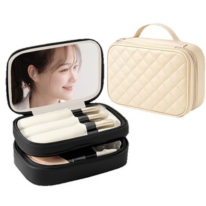 Top Selling New Women's Fashion Cartoon Medium Capacity Zipper PU Leather <b>Makeup</b> Bag Travel Organizer Storage Soft Handle - Product Image 6
