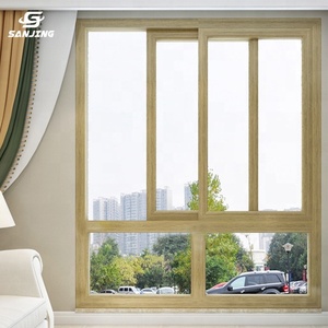 Sanjing Verre ouragan fenêtres noir en aluminium fenêtre coulissante - Product Image 6