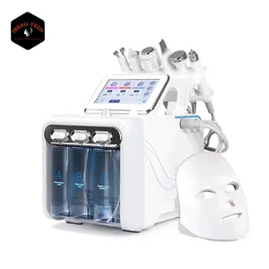 Mesin facial portabel 7 In 1, mesin facial hydra aqua peel diamante air microdermabrasion jet peel hydro spa