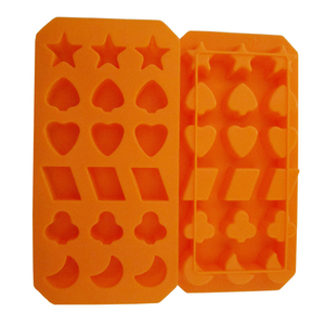 Thực Phẩm Cấp <span class=keywords><strong>Silicone</strong></span> <span class=keywords><strong>Ice</strong></span> Lưới Fudge Bánh Khuôn Sô Cô La Khay Cho Bánh Sinh Nhật Trang Trí DIY Baking Công Cụ Keo Đóng Băng Khuôn - Product Image 4