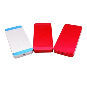 Qualité personnalisée Divers Couleur Rechargeable de Banque de Puissance En Aluminium Logement <span class=keywords><strong>Service</strong></span> de Traitement - Product Image 2