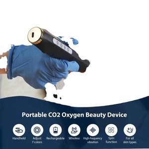 Nouveau stylo à bulles ABS haute fréquence 7 couleurs, machine faciale portative exfoliante, capsule de jet d'oxygène CO2 FP600 - Product Image 2