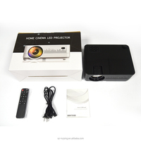 Proyector Inteligente Android TV 1080P con Soporte 4K, WiFi y para Cine en Casa Portátil, Conjunto de Proyección de Películas/Vídeos con Regalo