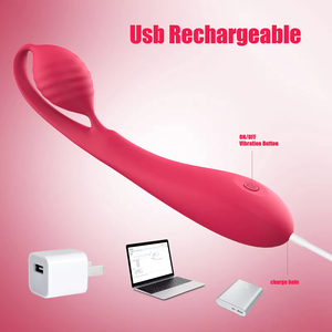 New Design Green G-Spot Clitoris <b>Vibrator</b> 12 Frequency Vibration 100% Waterproof USB Rechargeable Silicone Massager Women Adult - Product Image 4
