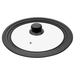 Tapa multifuncional ELO con ventana de vidrio y ventilación de vapor para ollas y sartenes - Product Image 1