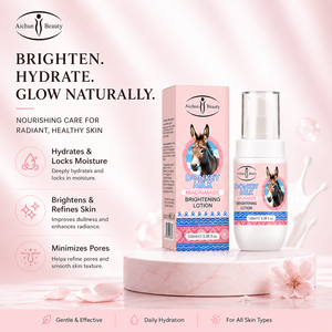 Lotion <span class=keywords><strong>Visage</strong></span> Bio au <span class=keywords><strong>Lait</strong></span> <span class=keywords><strong>d</strong></span>'<span class=keywords><strong>Ânesse</strong></span> et Niacinamide – Hydratante, Éclaircissante et Rafraîchissante pour une Peau Éclatante (Effet Verre) - Product Image 2
