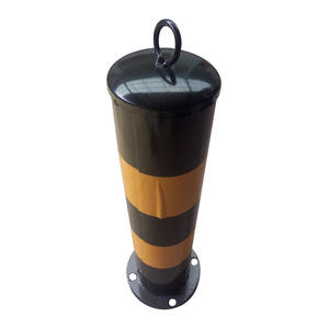 500mm ağır sarı işaretler çelik boru trafik yol sabit güvenlik baba - Product Image 5