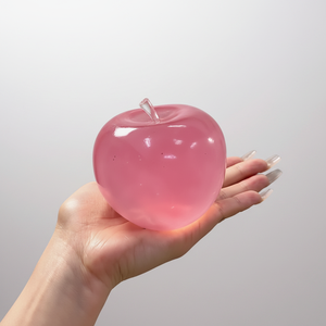 Nouvelle balle anti-stress en TPR de 8 cm, thé vert maltose et pomme, jouet souple pour enfants et adultes, cadeau pour soulager la fatigue, vente en gros - Product Image 3