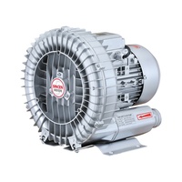 Pompe à air industrielle à vortex haute pression électrique AC 380V 50Hz 370W/0,5HP avec boîtier en aluminium certifiée CE pour utilisation en ventilation
