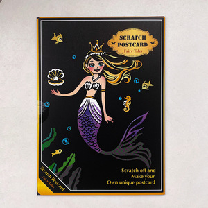 Mới được đóng gói tự làm cầu vồng <span class=keywords><strong>Scratch</strong></span> <span class=keywords><strong>Art</strong></span> <span class=keywords><strong>Paper</strong></span> Craft thẻ thành phố đêm phong cách sơn cho món quà tặng vẽ đồ chơi - Product Image 6