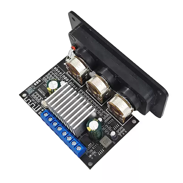 300W High-Power Hi-Fi 2.1 Channel Subwoofer Car Amplifier Board, 2*75W+150W, DC 12-32V