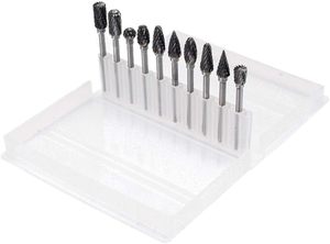 Jeu de fraises rotatives en carbure à double coupe en acier au tungstène pour le travail du <span class=keywords><strong>bois</strong></span>, le perçage, la sculpture sur métal, la gravure, le polissage - Product Image 5