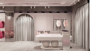 Professional Modern Shoe Display <b>Shelf</b> | Custom Shop Design with LED Light for Shoe Store Fixtures - Product Image 3