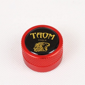 QFH-CS-001 Snooker & bida Cue phấn chủ Hot Bán Vòng Clip với đầy màu sắc phấn tùy chỉnh phụ kiện hộp phấn chủ - Product Image 3