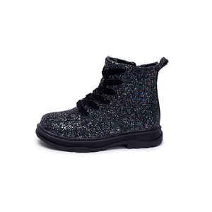 Zapatos de Invierno para Niñas, Botas de Nieve con Brillantina de Princesa, Antideslizantes y Cálidas para Niñas de 2 a 6 Años - Product Image 5