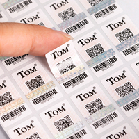 Code QR personnalisé code à barres numéro de série étiquette laser anti-contrefaçon auto-adhésive