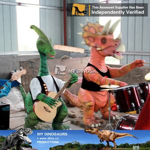 Mydino อนิมาทรอนิกส์การ์ตูน<span class=keywords><strong>ไดโนเสาร์</strong></span>วงร็อคเกอร์ - Product Image 2