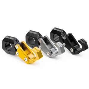 高強度PCX 160/150 ADV350/150/160 X-ADV750 NS150X SquareX125 穴あけ不要 フック ラゲッジバッグハンガー ユニバーサルヘルメットフック - Product Image 1