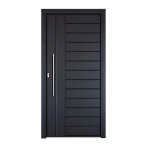 モダンスチール製セキュリティドア中国スタイルフロント玄関ドア盗難防止ヴィラハウス用 - Product Image 4