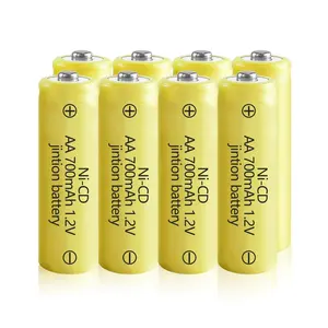 NICD AA 600MAH 1.2V battery 1.2v nicd battery nickel cadmium batteries (nicd)