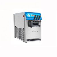 Nouvelle vente chaude machine à crème glacée bureau petite machine automatique de fabrication de crème glacée molle
