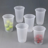 Gobelets jetables en PP pour thé aux bulles et limonade, tasses réutilisables en PP pour boissons chaudes – Meilleures ventes