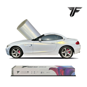 7Fラップフィルム高品質耐傷性PETカメレオンホワイトカーステッカーロール300色以上フルボディカービニールラッピングフィルム - Product Image 1