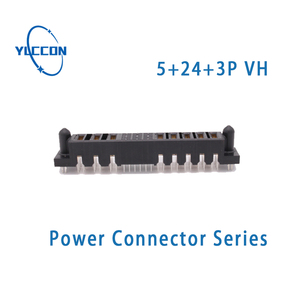 Cao đánh giá hiện tại cung cấp điện 5p + 24S + 3P nam góc bên phải Dip điện tiêu đề cung cấp kết nối - Product Image 2