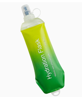Gourde d'hydratation pliable en TPU de 500 ml pour la randonnée, la course à pied, le cyclisme, le marathon