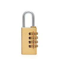 3/4 coffre-fort chiffre combinaison lettre numéro laiton cylindre bagages serrure doré cadenas Masterlock combinaison laiton serrure