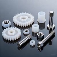Engrenage en plastique usiné CNC sur mesure, OEM, ODM, engrenage en plastique POM haute précision, fournisseur professionnel de pièces d'engrenages pour l'automatisation